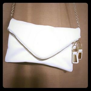 Francesca's Crossbody Ivory Handbag