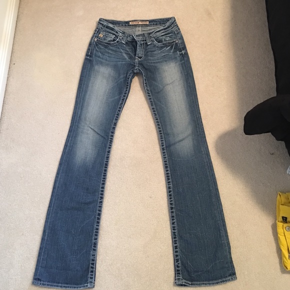 Big Star Denim - Women's Buckle Jeans