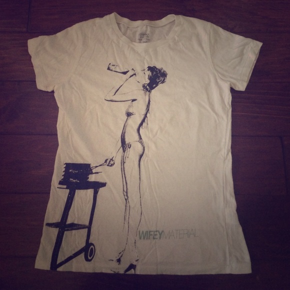 Authentic TITS widely material tee