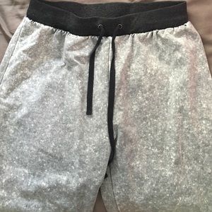 Acid wash jogger sweatpants