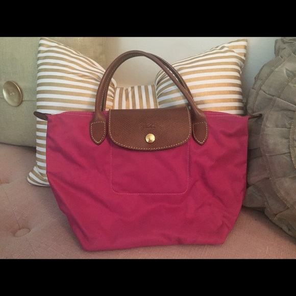Longchamp pink handbag