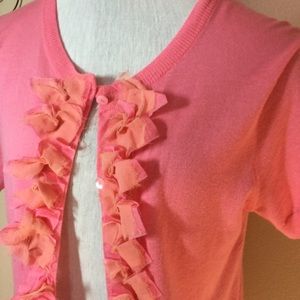 J.CREW Cotton short sleeve sweater