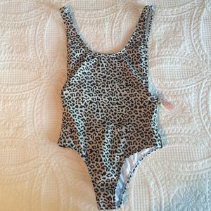 Victoria's Secret Leopard Animal Print One Piece
