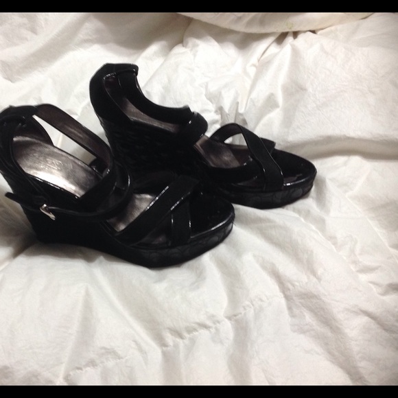 Coach Strappy Wedge - Picture 2 of 5
