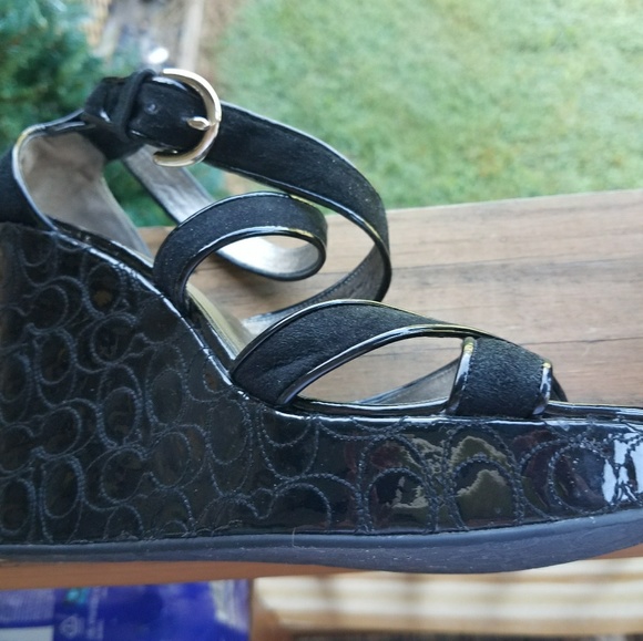Coach Strappy Wedge - Picture 3 of 5