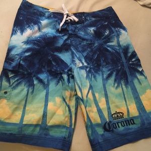 Men's corona swim shorts size 34