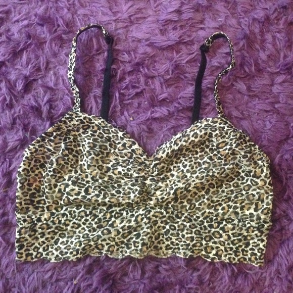 Leopard Lace Bralette