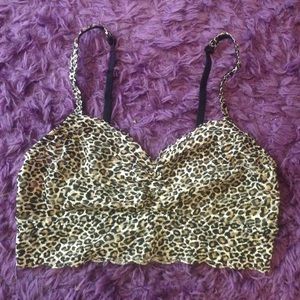 Leopard Lace Bralette
