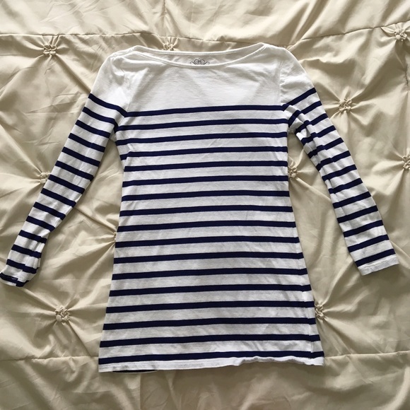 Old Navy Striped Boatneck Top