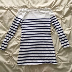 Old Navy Striped Boatneck Top