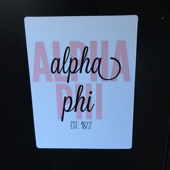 Alpha phi magnet