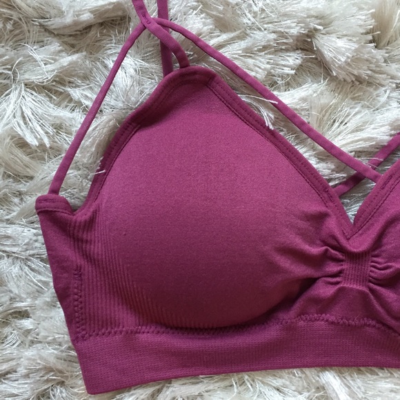Caged Bralette • dusty violet - Picture 2 of 3