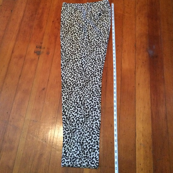 Leopard print pants!