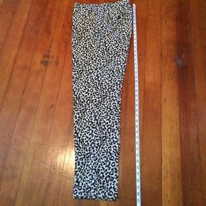 Leopard print pants!