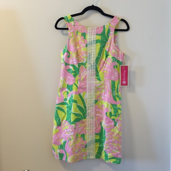 Lilly Pulitzer for Target Flamingo shift dress