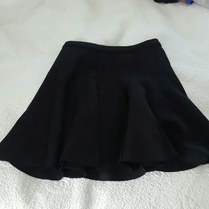 Black abercrombie skater skirt