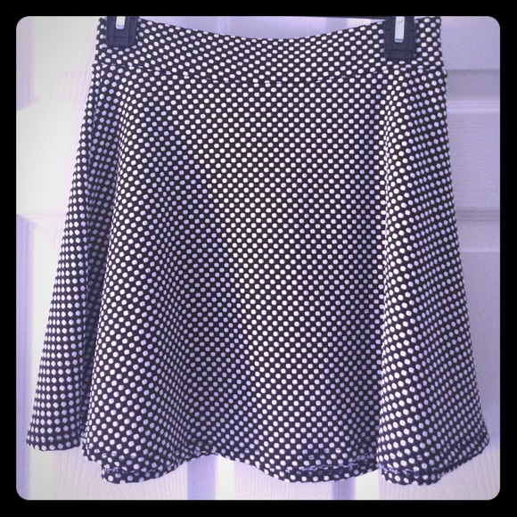Polka dot skirt