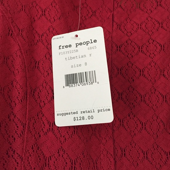 NWT Free People Crochet Dress - Picture 4 of 4