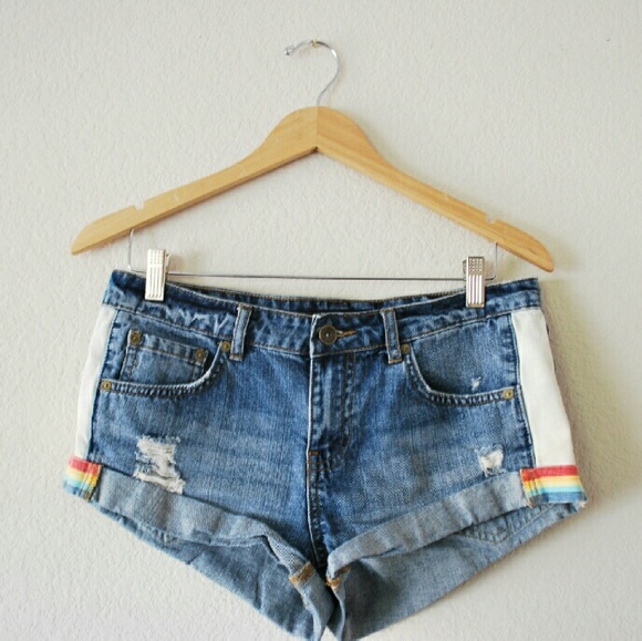 Jean shorts