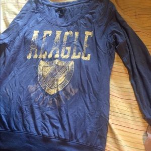 American eagle half sleeve shirt