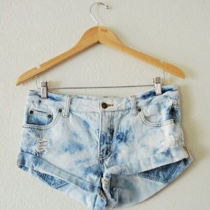Jean shorts