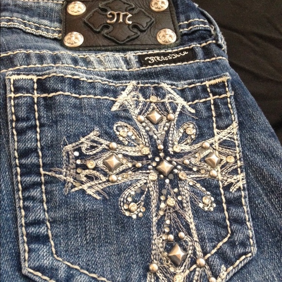 Miss Me Cross Jeans sz 26