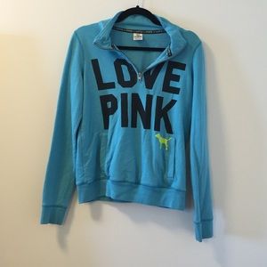 Victoria's Secret Pink brand zip pull-over