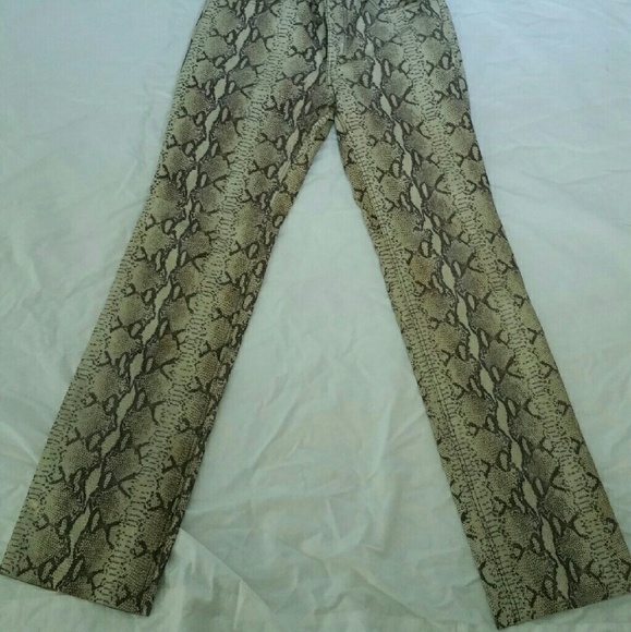 HUGOBUSCATI LEATHER PANTS - Picture 2 of 4