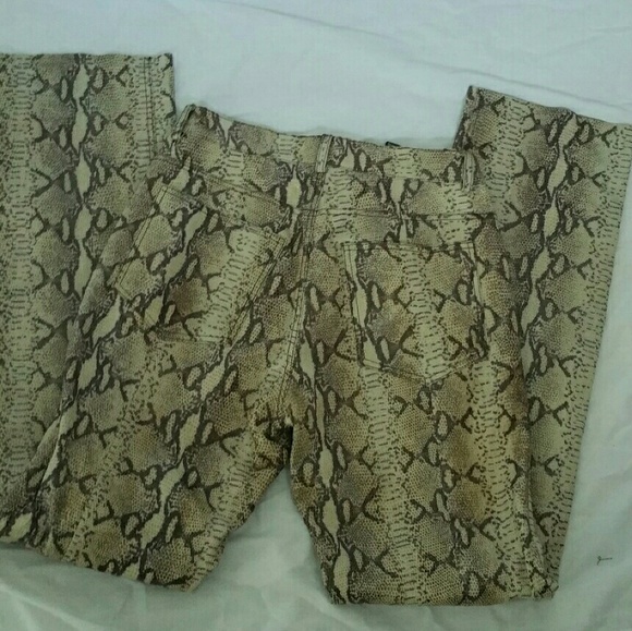 HUGOBUSCATI LEATHER PANTS - Picture 3 of 4