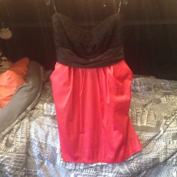 Satin Formal Dress with Flower Detail