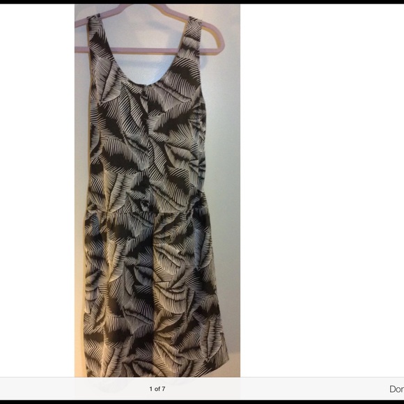 NWOT GAP Palm Print Dress