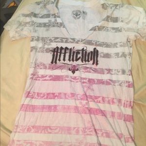 Women's Affliction shirt from Buckle