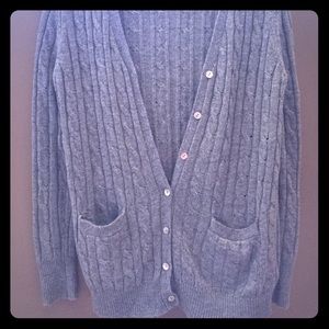 Forever 21 gray cardigan size small