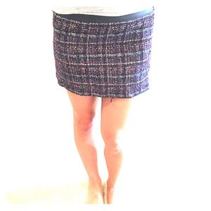 Abercrombie tweed mini skirt