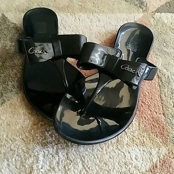 Coach Jelly Sandals