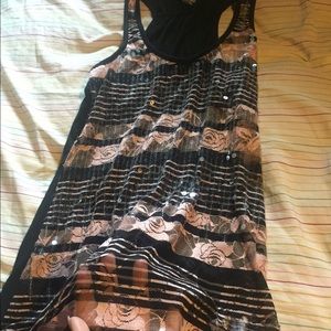 Vanity tank top small