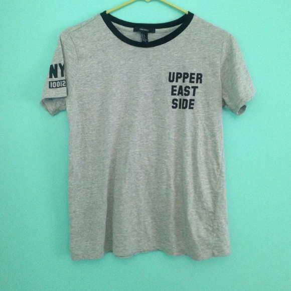 UPPER EAST SIDE Forever 21 t-shirt