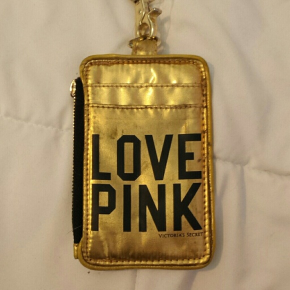 VS pink gold wallet