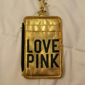 VS pink gold wallet