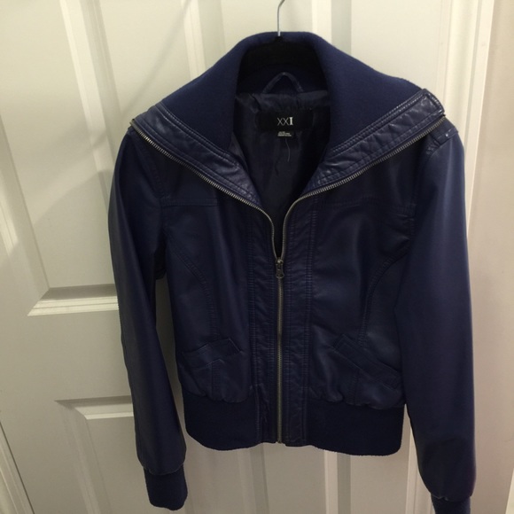 Leather Bomber Jacket