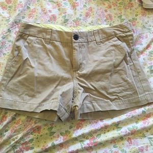 MERONA khaki shorts, size 2