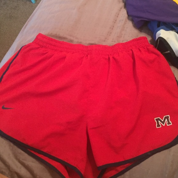 Ole Miss Nike running shorts