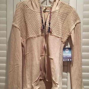 NWT Roxy Zip-Up Hoodie