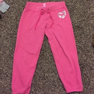 Victoria's Secret Cropped Sweats