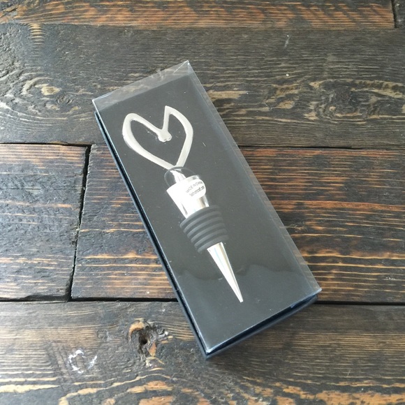 Metal Heart Shape Wine Stopper