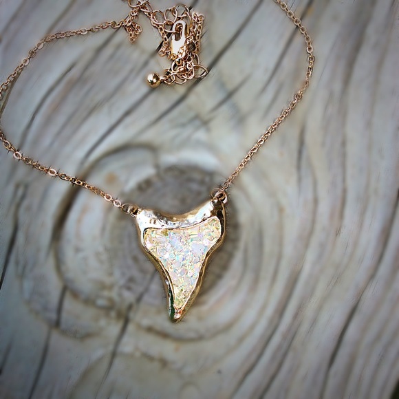 SALE! Druzy Fashion Necklace - Picture 3 of 3