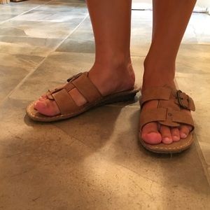 Tan Minnetonka Sandals