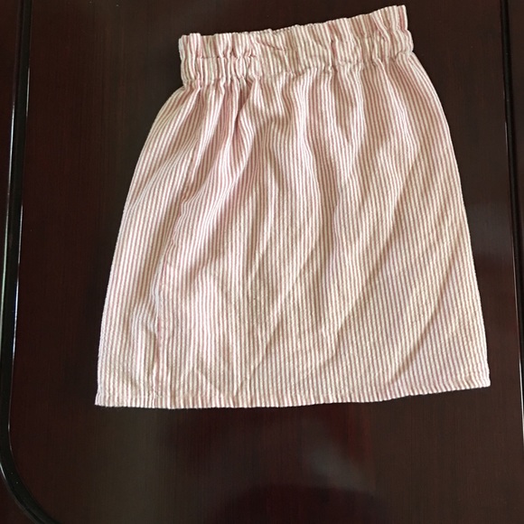 Seersucker Skirt