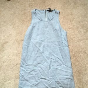 Light blue cotton dress