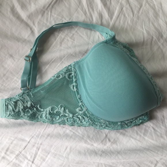 Natori Sky Blue Lace Bra - Picture 2 of 4